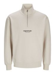 Jack & Jones Bluza w kolorze kremowym rozmiar: S. Brązowe bluzy bez kaptura męskie Jack & Jones, s. Za 105.63 zł.