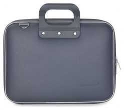 Torba Bombata Classic 13''-14'' charcoal. Szare torby na laptopa damskie Bombata, bez wzorów. Za 249.00 zł.