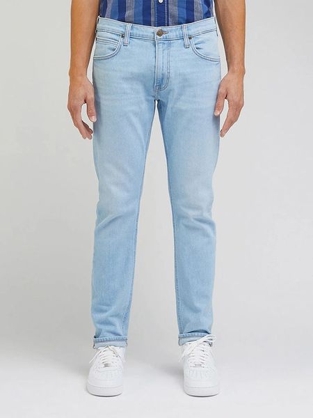 Lee Dżinsy - Slim fit - w kolorze błękitnym rozmiar: W30/L30. Niebieskie jeansy męskie Lee. Za 104.95 zł.
