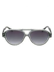 Gibson Okulary przeciwsłoneczne unisex w kolorze szaro-granatowym rozmiar: 55. Niebieskie okulary przeciwsłoneczne damskie Gibson. Za 145.26 zł.