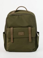 Maison héritage PARIS Plecak "Daigo" w kolorze khaki - 29 x 40 x 14,5 cm rozmiar: onesize. Brązowe plecaki damskie maison héritage PARIS, bez wzorów, z materiału. Za 260.99 zł.