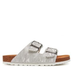 Klapki Tamaris. Szare klapki damskie Tamaris, bez wzorów, bez obcasa. Za 169.99 zł.