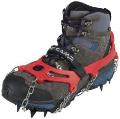 Raczki dla dorosłych Camp Ice Master nakłdki antypoślizgowe. Czerwone obuwie trekkingowe damskie CAMP, na zimę. Za 127.99 zł.