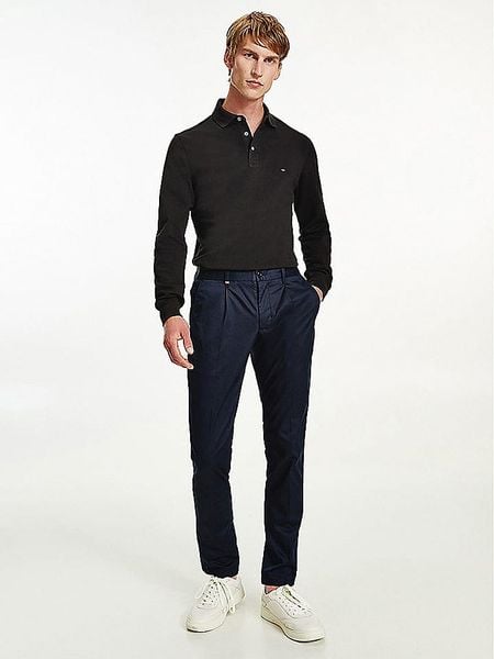 Tommy Hilfiger Underwear Koszulka polo w kolorze czarnym rozmiar: XXL. Czarne koszulki polo męskie Tommy Hilfiger Underwear, xxl, bez wzorów, z bawełny, bez ramiączek. Za 161.73 zł.