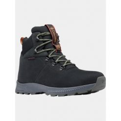 Buty Wodoodporne Męskie Columbia Landroamer Explorer WP Nb. Czarne buty trekkingowe męskie Columbia, z materiału, bez zapięcia, trekkingowe. W wyprzedaży za 492.00 zł.
