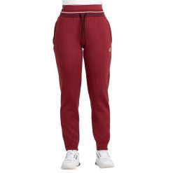 Pantalon Bullpadel Aranga Mujer. Czerwone szorty męskie bullpadel, bez wzorów, z materiału. Za 192.25 zł.