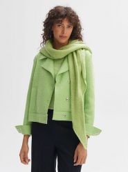 OPUS Szal w kolorze jasnozielonym - 186 x 96 cm rozmiar: onesize. Zielone szaliki i kominy damskie Opus, bez wzorów, z materiału. Za 91.56 zł.