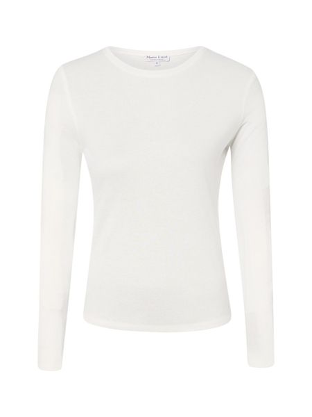 Marie Lund Koszulka z długim rękawem Kobiety Bawełna biały, M. Białe t-shirty damskie Marie Lund, m, bez wzorów, z bawełny, bez kołnierzyka. Za 149.95 zł.
