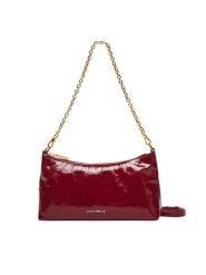 Coccinelle Torebka THJ Coccinelle Aura Shiny E5 THJ 55 01 01 Bordowy. Czerwone torebki klasyczne damskie Coccinelle, bez wzorów, ze skóry, bez dodatków. Za 629.99 zł.