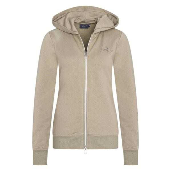 Damska bluza dresowa HV Polo Classic. Zielone bluzy bez kaptura damskie HV POLO, z dresówki. Za 404.00 zł.