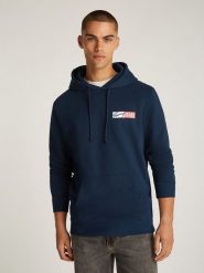 TOMMY JEANS Bluza w kolorze granatowym rozmiar: XXL. Niebieskie bluzy z kapturem męskie Tommy Jeans, xxl, z bawełny. Za 223.99 zł.