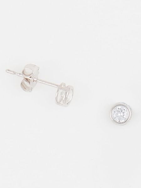 OR ÉCLAT Złote kolczyki-wkrętki "philtre d'amour" z kryształami rozmiar: onesize. Szare kolczyki damskie Or Éclat, z cyrkonią, złote. Za 304.99 zł.