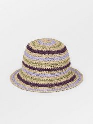 Becksöndergaard Kapelusz w kolorze beżowo-lawendowym rozmiar: XS/S. Brązowe kapelusze damskie Becksöndergaard, bez wzorów, z materiału. Za 69.99 zł.