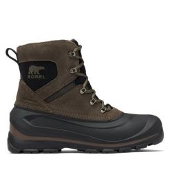 Śniegowce Sorel. Brązowe buty zimowe męskie Sorel, bez zapięcia. Za 649.99 zł.
