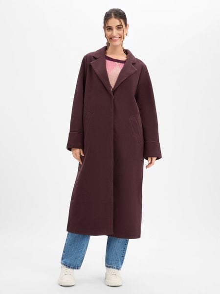 Noisy May Płaszcz Kobiety lila, XL. Płaszcze damskie Noisy may, xl, bez wzorów. Za 499.95 zł.