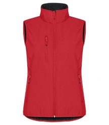 Clique Classic Softshell Vest Women – Damska kamizelka softshell 3-warstwowa z. Czerwone kamizelki damskie CLIQUE, xs, z polaru. Za 232.27 zł.