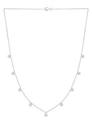 Diamonds lab grown Złoty naszyjnik z diamentami rozmiar: onesize. Szare naszyjniki damskie Diamonds lab grown, złote. Za 2,914.99 zł.