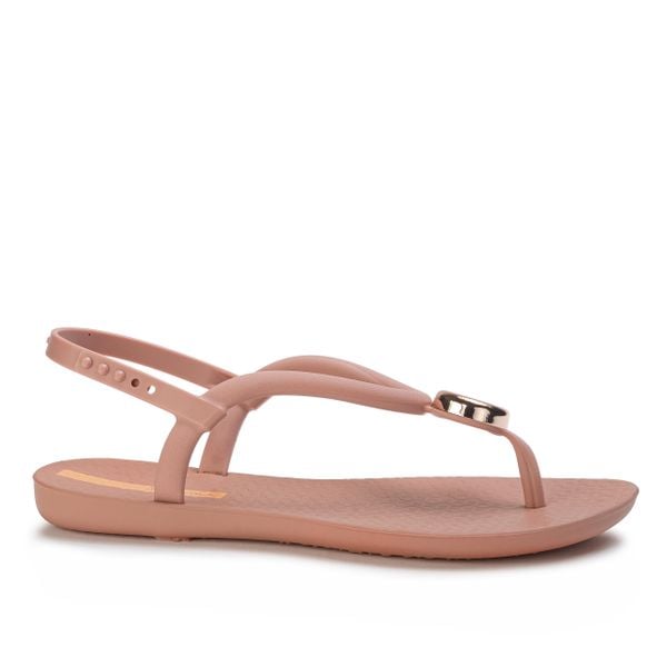 Sandały damskie Ipanema CLASS UNA FEM. Czerwone sandały damskie Ipanema, bez wzorów, z materiału, bez obcasa, na płaskiej podeszwie. Za 79.00 zł.