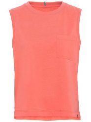 Camel Active Top w kolorze różowym rozmiar: M. Różowe topy damskie Camel Active, m, bez wzorów, z bawełny, bez kołnierzyka. Za 136.13 zł.