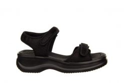 Sandały Azaleia Vera Therapy Pap Ad Black 23 198035, Czarny, Materiał - 37. Czarne sandały damskie Azaleia, bez wzorów, z materiału, bez obcasa. W wyprzedaży za 149.99 zł.