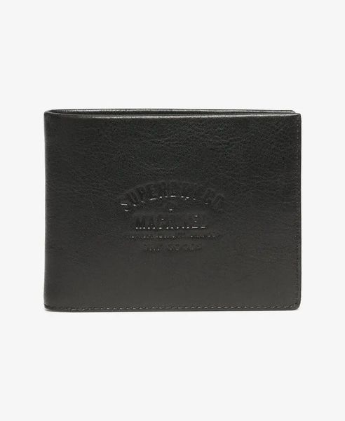 Superdry Portfel skórzany – Czarny, podszewka poliester – Black. Czarne portfele damskie Superdry., bez wzorów, z poliesteru. Za 159.75 zł.