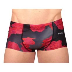 Kąpielówki Mako. Czerwone kąpielówki męskie MAKO, m, bez wzorów, do pływania. Za 242.50 zł.