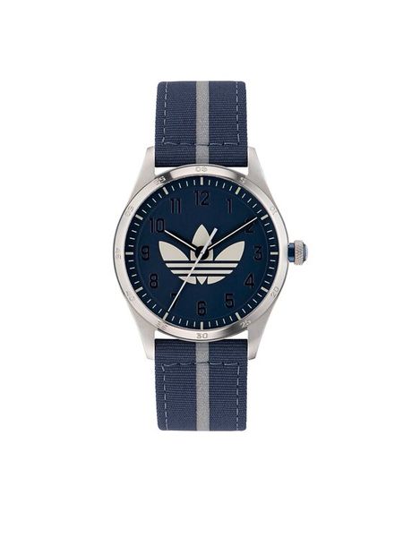 Adidas Originals Zegarek Code Four Watch AOSY23041 Srebrny. Szare, analogowe zegarki męskie adidas Originals, srebrne. Za 419.99 zł.