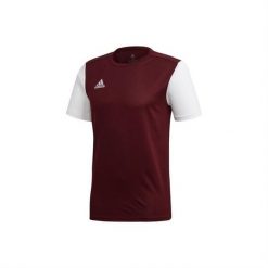 Koszulka piłkarska adidas Estro 19 JSY. Białe t-shirty sportowe męskie Adidas, m, z jersey, bez ramiączek, do piłki nożnej. Za 42.99 zł.