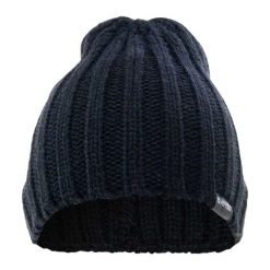 Czapka Unisex Dla Dorosłych Rupert Beanie. Czarne czapki męskie Hi-tec, bez wzorów, z materiału. Za 49.99 zł.