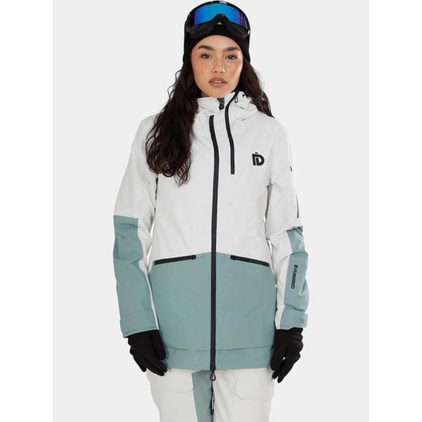 Kurtka Narciarska Damska Fundango Nashua ECO 3L. Białe kurtki damskie Fundango, na zimę, l, bez wzorów, z materiału, bez kaptura. W wyprzedaży za 699.00 zł.