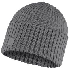 Czapka zimowa Knitted Rutger. Szare czapki męskie Buff. Za 129.99 zł.