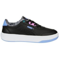 Buty Puma Tori Me Happy 386384 02 czarne. Czarne buty sportowe na co dzień damskie bez wzorów, z gumy. Za 338.63 zł.