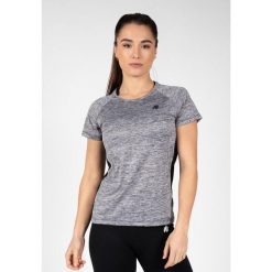 Monetta Performance Koszulka - Szary Melange/Czarny. Czarne bluzki damskie GORILLA WEAR, xs, bez wzorów, bez ramiączek. Za 170.00 zł.
