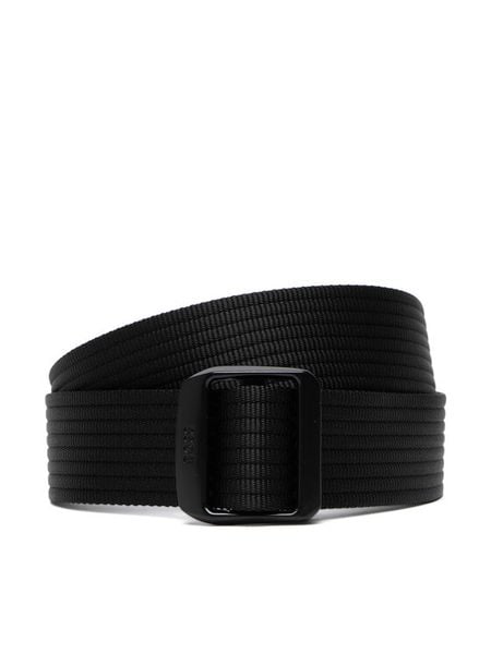 BOSS Pasek Narvel-Tp 50568663 Czarny. Czarne paski męskie Boss, bez wzorów, z materiału. Za 279.99 zł.