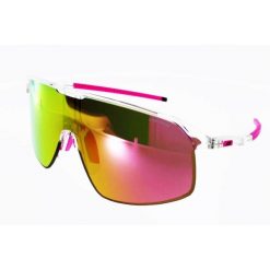 Okulary rowerowe JULBO DENSITY - różowy | Spectron Cat 3. Białe okulary przeciwsłoneczne męskie JULBO, z materiału. Za 529.99 zł.
