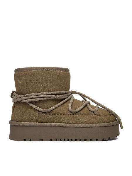 Roxy Śniegowce CEO-HDR2503-3 Khaki. Brązowe śniegowce damskie Roxy, z materiału. Za 249.99 zł.