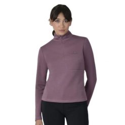 Damska koszulka do jazdy konnej Weatherbeeta Copper. Fioletowe t-shirty damskie WEATHERBEETA, bez wzorów, bez kołnierzyka. Za 345.00 zł.