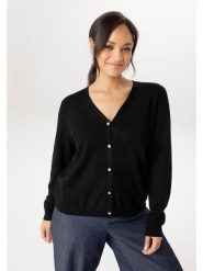 Aniston Kardigan w kolorze czarnym rozmiar: 44. Czarne kardigany damskie Aniston, bez wzorów. Za 130.99 zł.