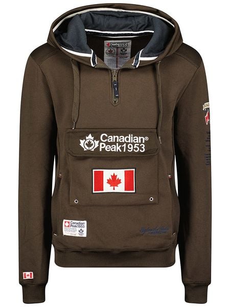 Canadian Peak Bluza "Galapagos" w kolorze brązowym rozmiar: XL. Brązowe bluzy z kapturem męskie Canadian Peak, xl. Za 137.10 zł.