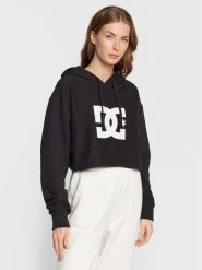 DC Shoes Bluza ADJFT03028 Czarny Relaxed Fit. Czarne bluzy bez kaptura damskie DC Shoes, l, z bawełny. Za 149.99 zł.