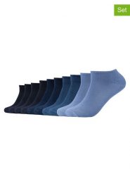 S.Oliver Skarpety (10 par) w kolorze niebieskim rozmiar: 39-42. Niebieskie skarpetki męskie S.Oliver, bez wzorów, ze splotem. Za 60.99 zł.