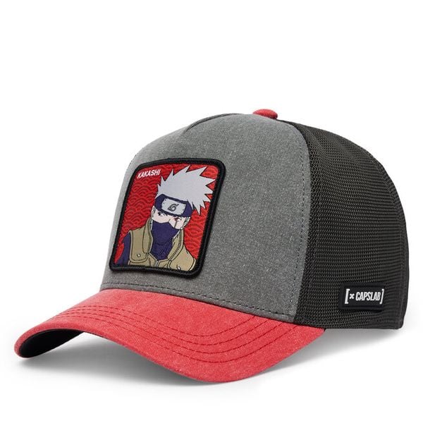 Czapka z daszkiem Capslab. Brązowe czapki z daszkiem damskie CapsLab, bez wzorów. Za 169.99 zł.