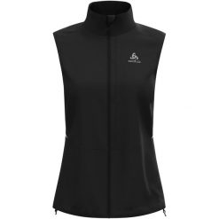 Kamizelka damska ODLO Zeroweight Warm Vest. Czarne kamizelki damskie Odlo. Za 499.99 zł.