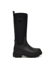 Tommy Hilfiger Kalosze Th Stamp Warm Knee Rain Boot FW0FW09678 Czarny. Czarne kalosze damskie Tommy Hilfiger, bez wzorów, z syntetyku. Za 529.99 zł.
