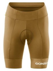 Gonso Szorty kolarskie "Essential" w kolorze jasnobrązowym rozmiar: 36. Brązowe spodenki sportowe damskie Gonso, z materiału, rowerowe. Za 259.95 zł.