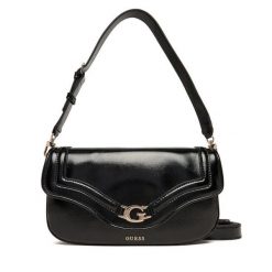 Torebka Guess. Czarne torebki klasyczne damskie Guess, z aplikacjami, bez dodatków. Za 419.99 zł.