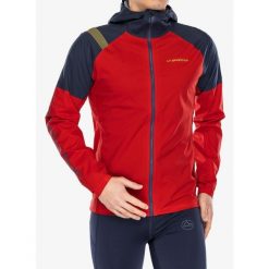 Kurtka do biegania męska La Sportiva Pocketshell Jacket. Czerwone kurtki treningowe męskie La Sportiva, m, bez wzorów, do biegania. Za 682.49 zł.