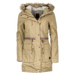Rip Curl płaszcz damski Montauk Parka S beżowy. Brązowe parki damskie Rip Curl, s, bez wzorów. W wyprzedaży za 578.00 zł.