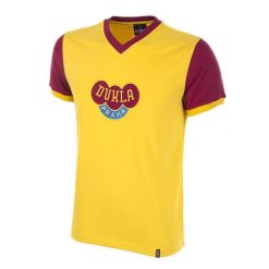 Koszulka retro piłkarska dla dorosłych - Czechosłowacja Lata 60 - Niebieska. Żółte t-shirty sportowe męskie COPA FOOTBALL, m, bez ramiączek, do piłki nożnej. Za 296.76 zł.