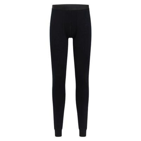 Legginsy męskie Odlo BL BOTTOM long MERINO. Czarne bielizna termoaktywna męska Odlo, m, bez wzorów, z wełny. Za 330.99 zł.